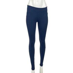 Athleta High Waisted Tights Navy Blue Size Small